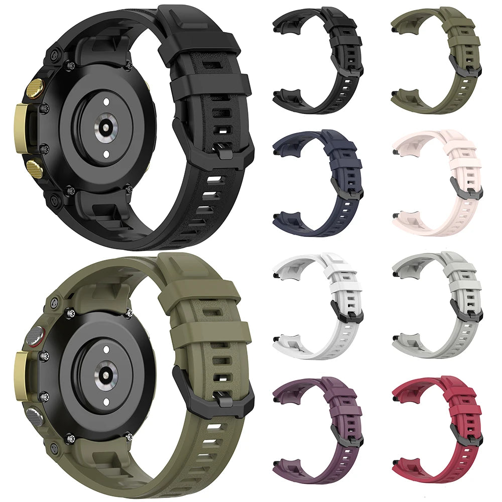 Silicone Strap for Amazfit T-Rex 2