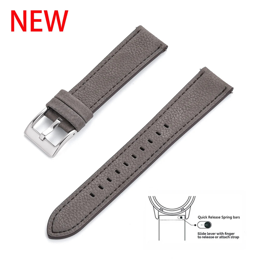 High Quality 20mm 22mm Waterproof Sailcloth Watch Strap Two-Sided Nylon Leather Watchband Quick Release Band Sport Belt For Men