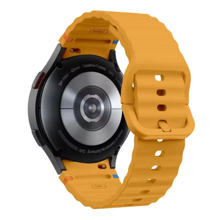 Silicone Samsung Galaxy Watch Band 40–47mm for Series 4–7 & Classic/Pro