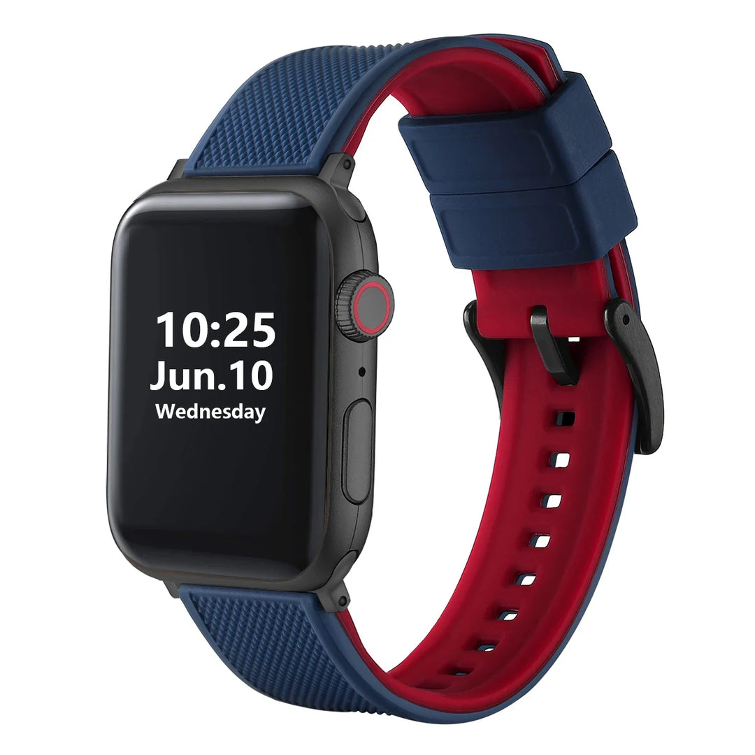 New Silicone Rubber Apple Watch Band 38–45mm