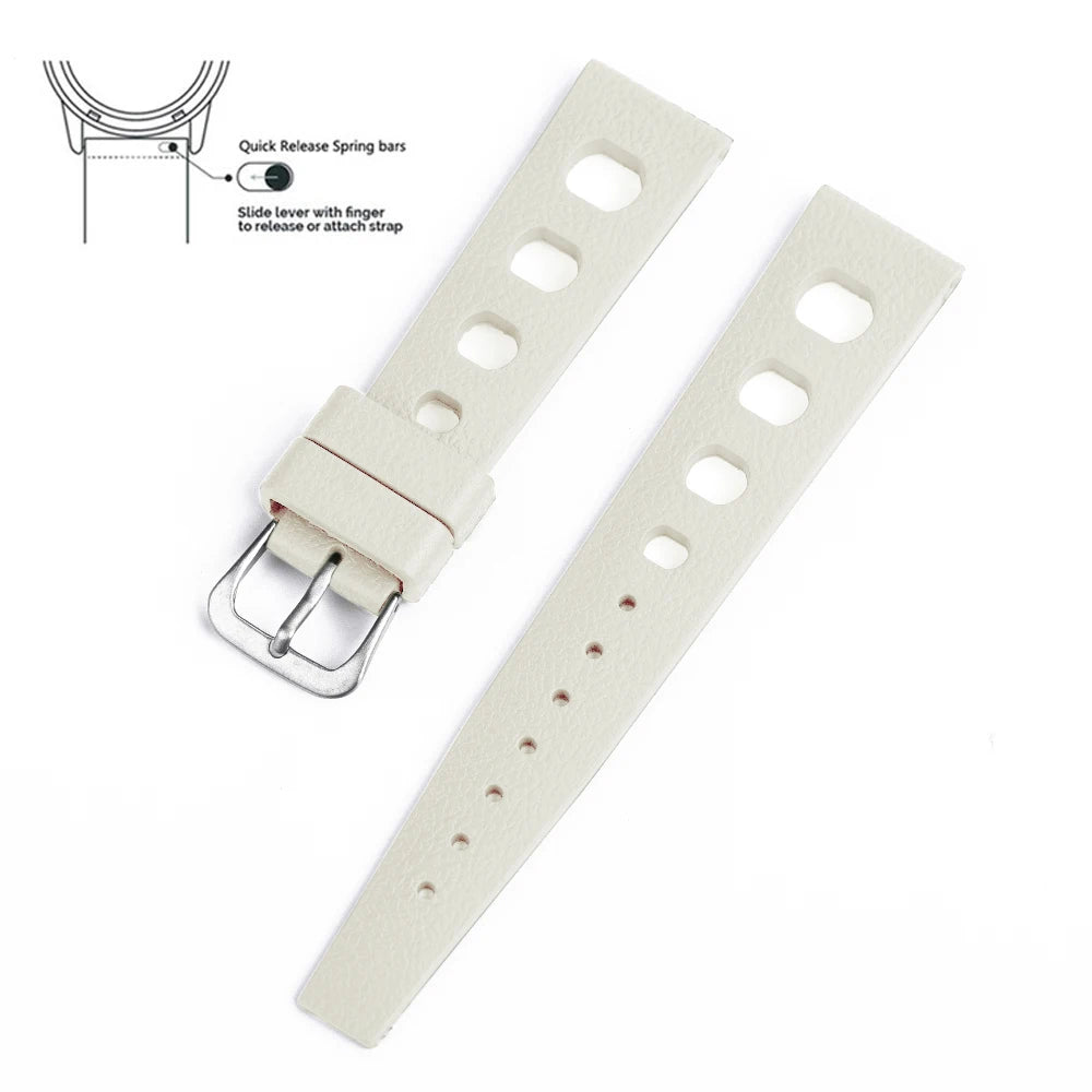 New FKM Originality Fluororubber Watch Strap 20mm 22mm Quick Release For Men Diving Watchbands