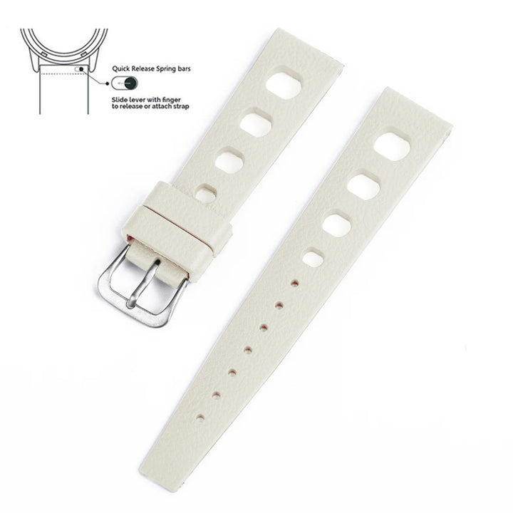 New Design FPM/FKM Tropical Watch Strap 20mm 22mm Quick Release Rubber Watchbands For Omega Tudor S-eiko Watches Accessories
