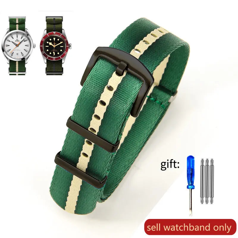 Breathable Nylon NATO Strap 20/22mm