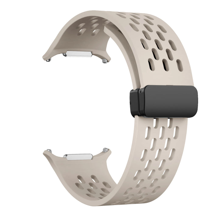 Breathable Silicone Magnetic Strap for Samsung Galaxy Watch Ultra 47mm