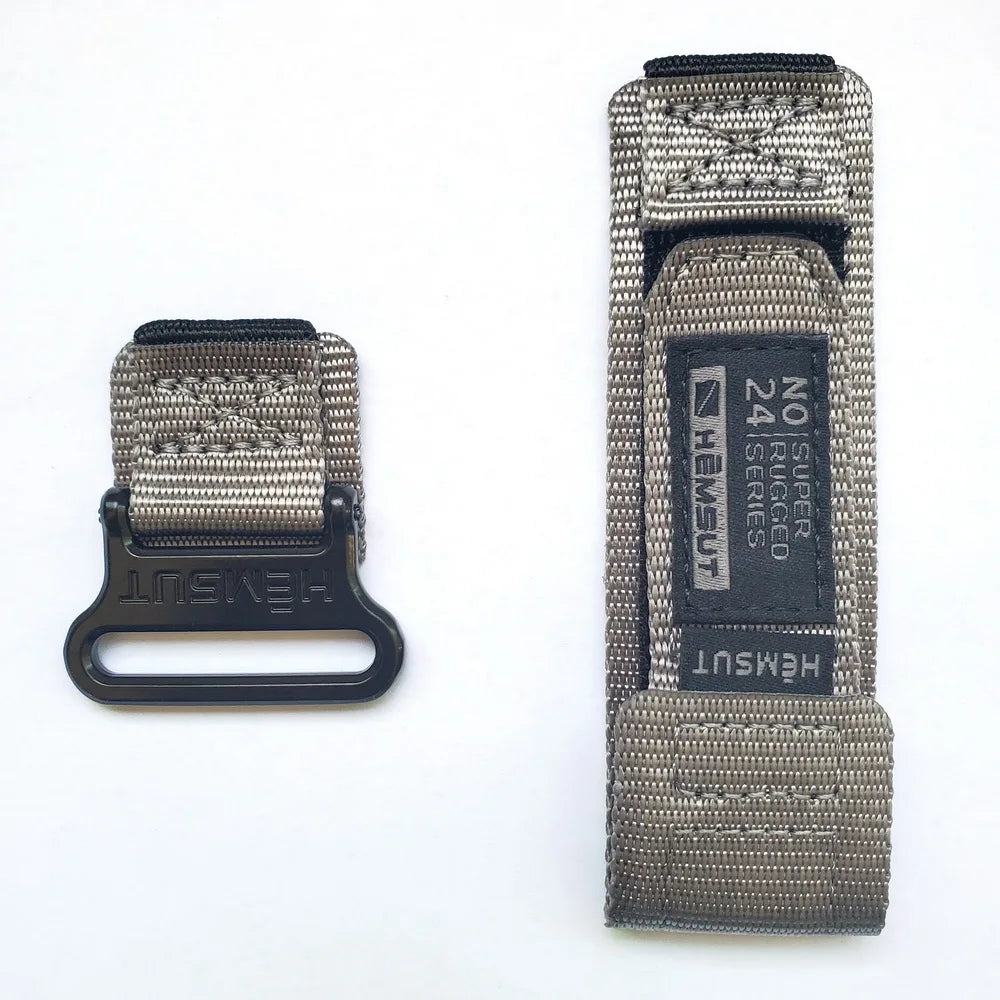 HEMSUT Nylon Military Watch Strap – 20/22mm Quick-Release for Citizen