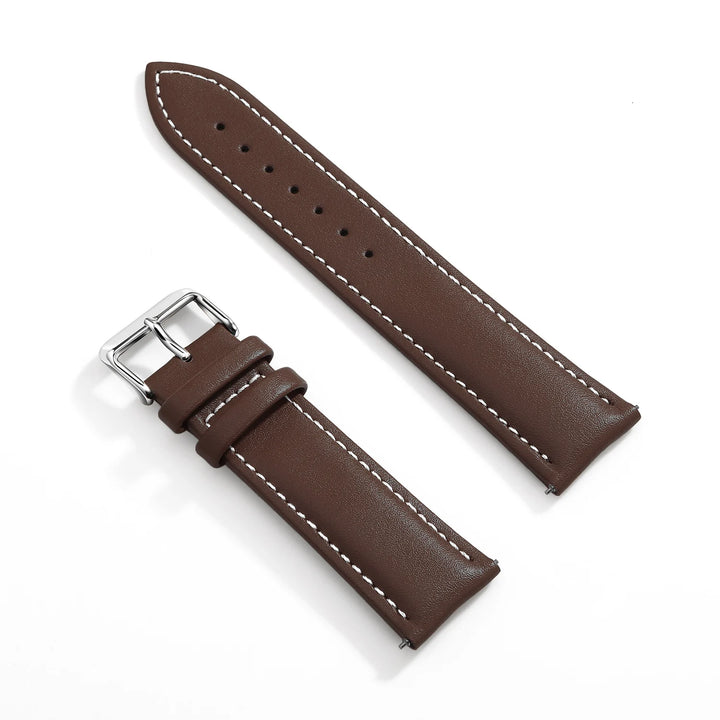 Samco Genuine Leather Watch Band 18–22mm (Quick Release)