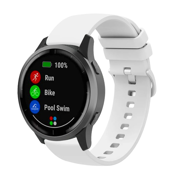 Silicone Watch Strap – 18/20/22mm for Garmin Vivoactive & Huawei GT Series