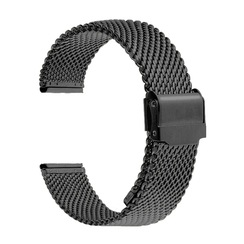 1.0mm/0.6mm Mesh Milanese Stainless Steel Watch Strap – Universal (8-24mm)