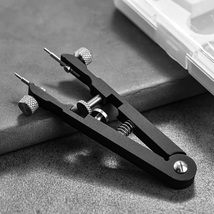 Stainless Steel Watch Spring Bar Pliers & Tweezer Tool Kit