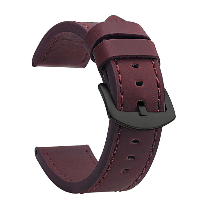 SAMCO Vintage Leather Watch Band 18–24mm