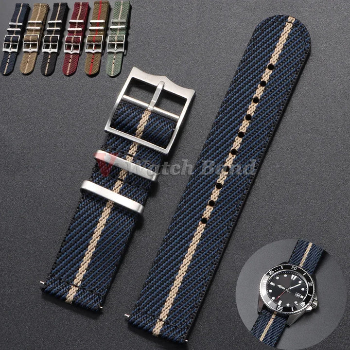 Premium Nylon NATO Strap 20/22mm
