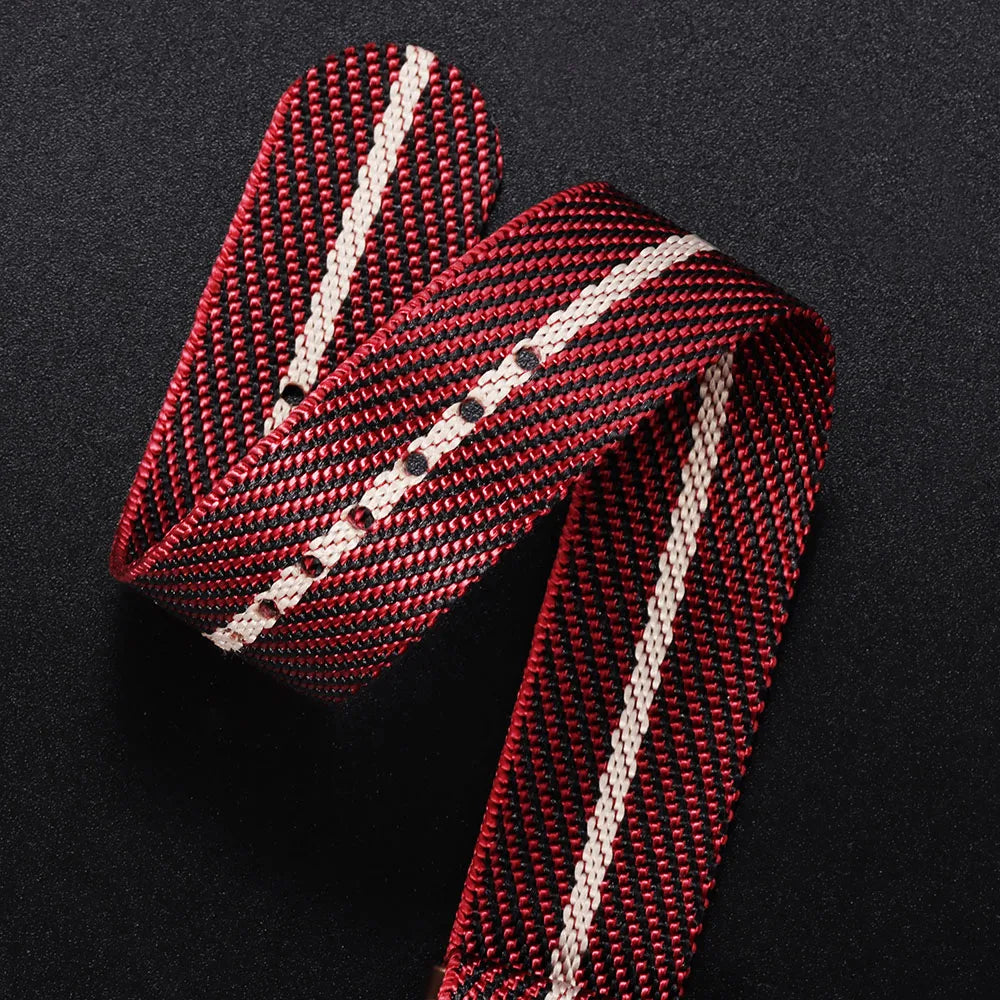 Premium Canvas Nylon Watch Strap 20/22mm