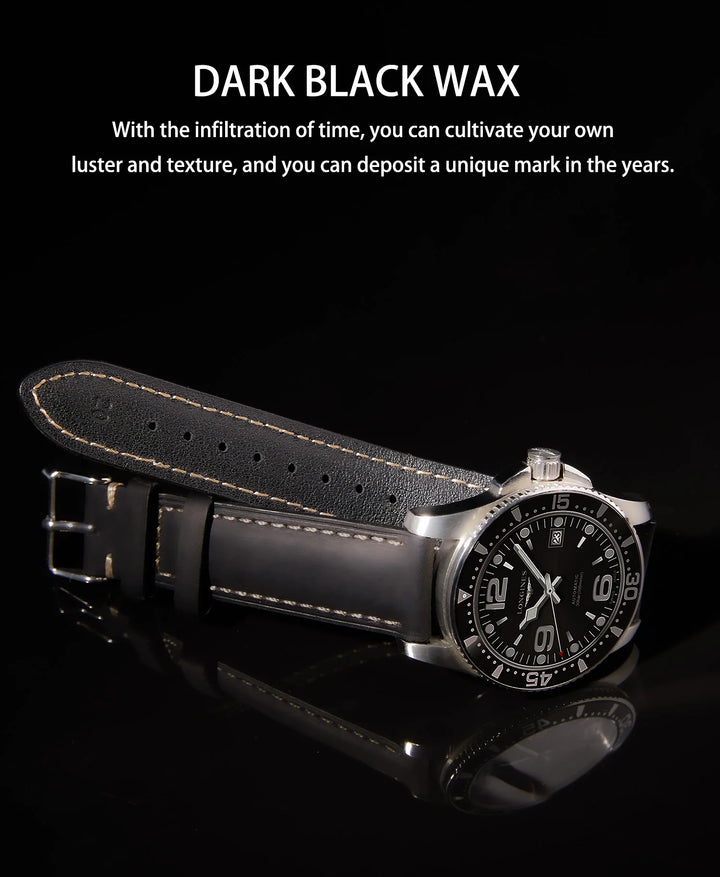 Wax Vintage Leather Watch Strap 14–24mm