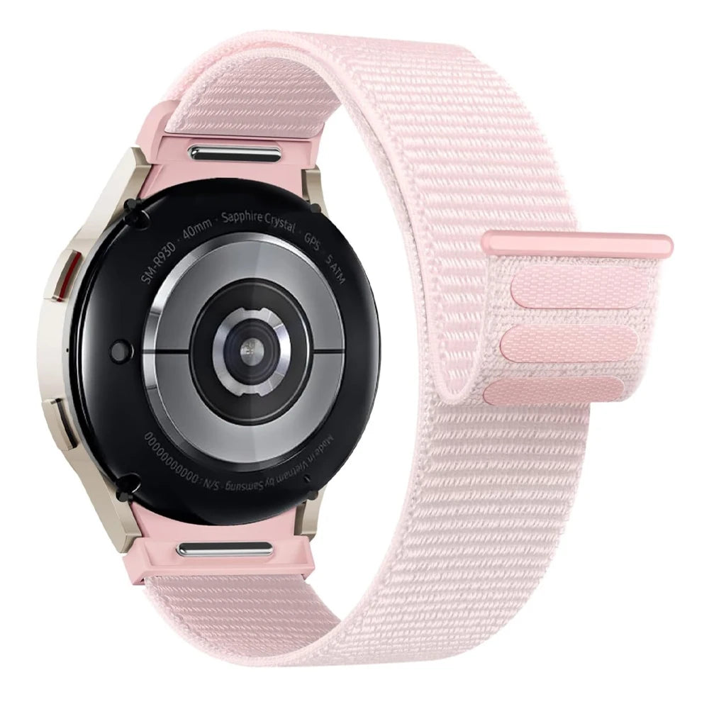 Nylon Sport Loop Watch Strap – 40-44mm for Samsung Galaxy Watch 4-7 & 5 Pro