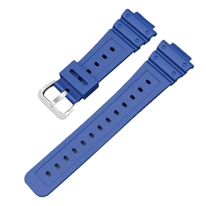 Anti-Allergy Resin Watch Strap with Stainless Steel Buckle for Casio G-Shock DW & GW Serie