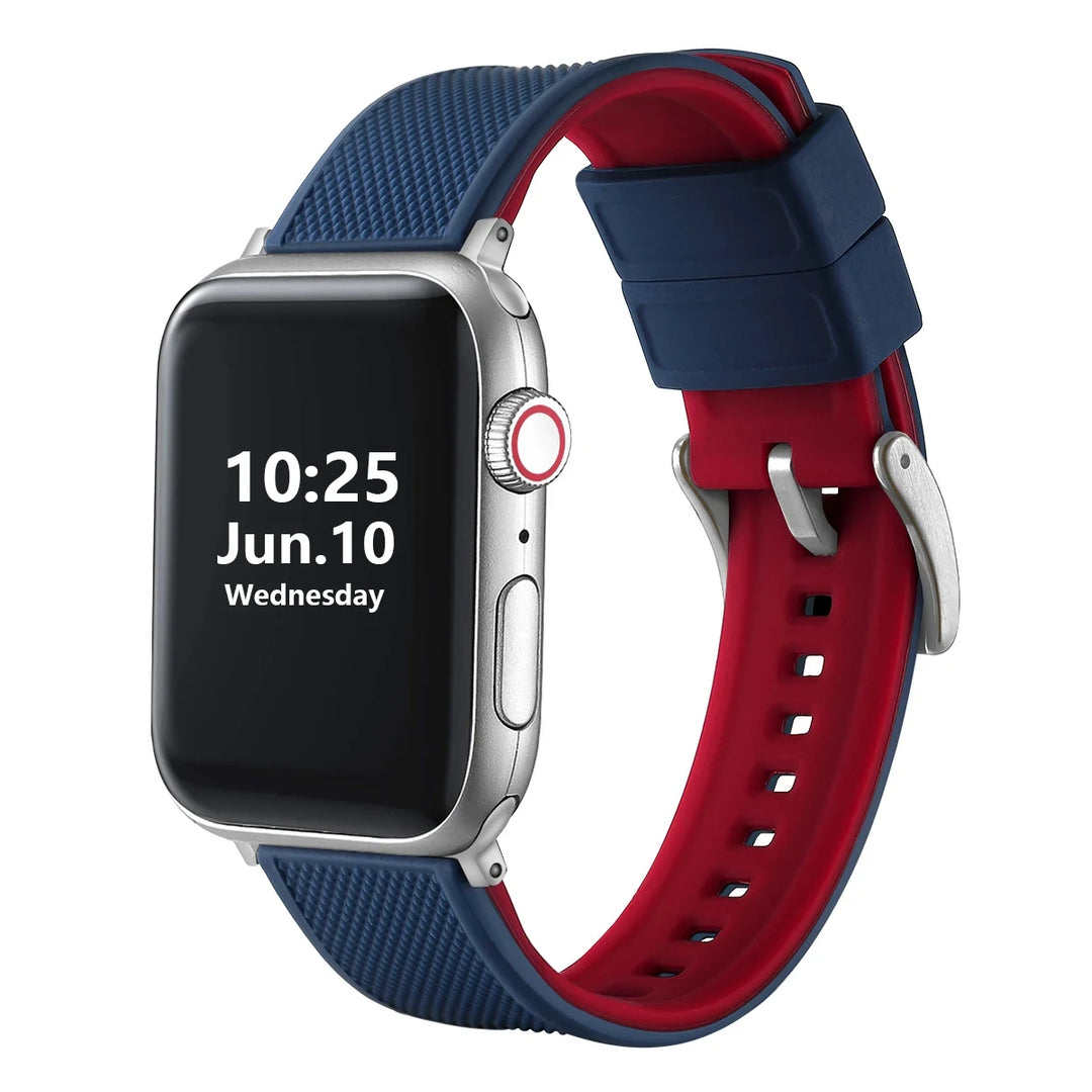 New Silicone Rubber Apple Watch Band 38–45mm