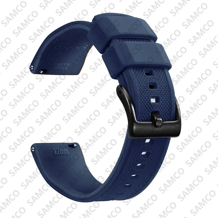 Premium Silicone Quick-Release Watch Band 18/20/22mm
