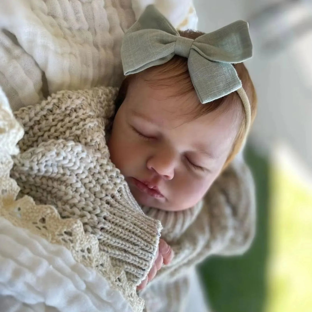 19″ Loulou Lifelike Reborn Baby Doll – Soft Body with 3D Painted Skin