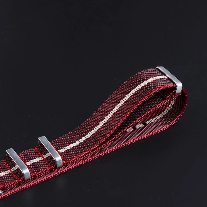 Nylon Military Watch Band 18–22mm