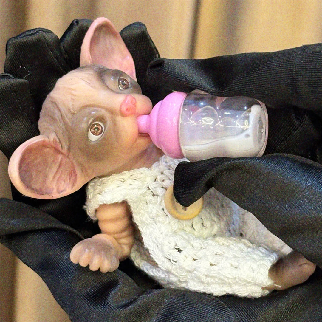 10–11 cm Mini Silicone Tiger Reborn Doll