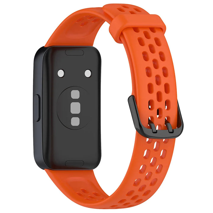 Breathable Silicone Watch Strap for Huawei Band 8/9/10
