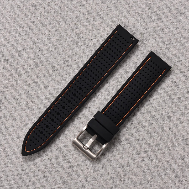 NATOBELT Soft Porous Rubber Watch Strap – Quick Release (18-22mm)