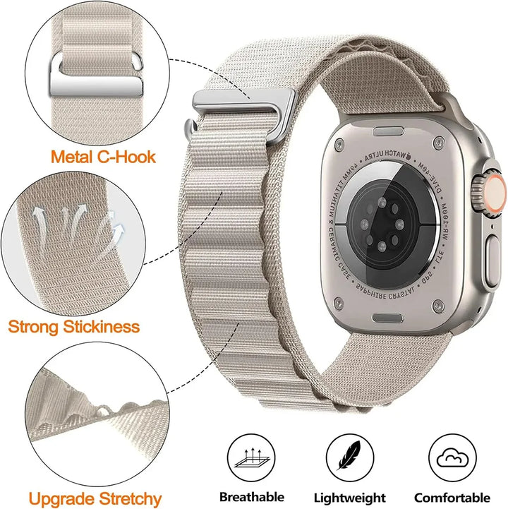 Alpine Apple Watch Band 40–49mm for iWatch Series 7–10 & Ultra