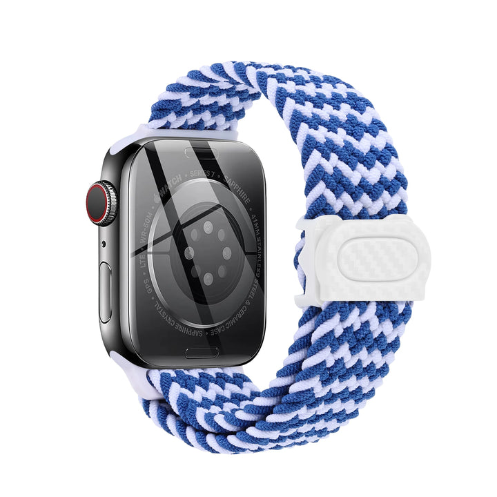 Strap For Apple watch band 44mm 42mm 40mm 45mm 46mm 41mm 49mm Braided Solo Correa Bracelet iWatch Series 9 8 10 7 6 5 4 se Ultra
