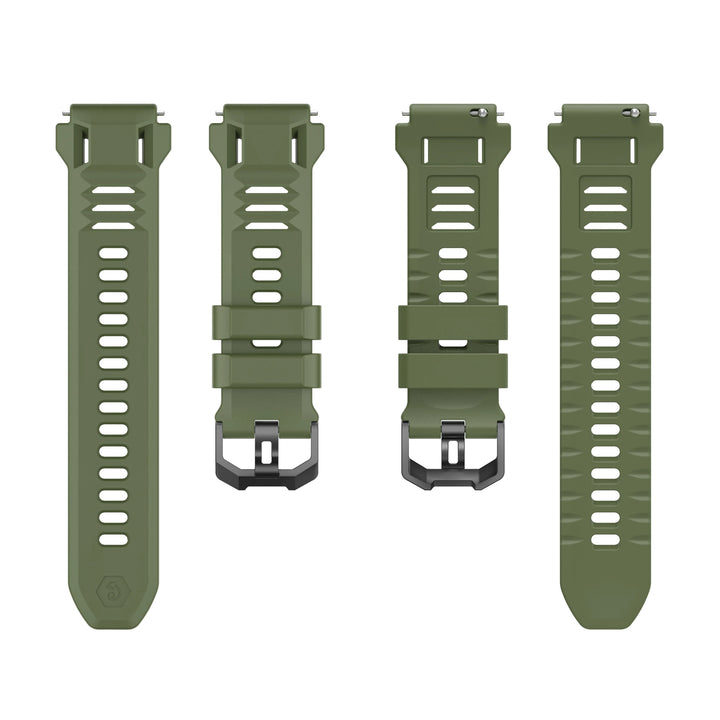 Silicone Strap with Protective Case for Amazfit T-Rex 3 Pro (44mm)