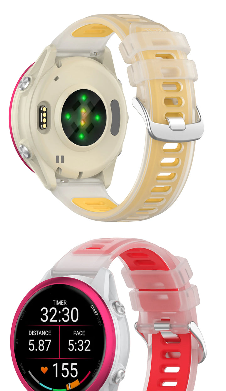 Silicone Strap for Garmin Forerunner & Venu (20mm/22mm)