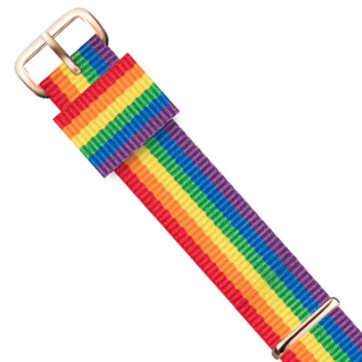 DW Nylon Rose Gold Strap