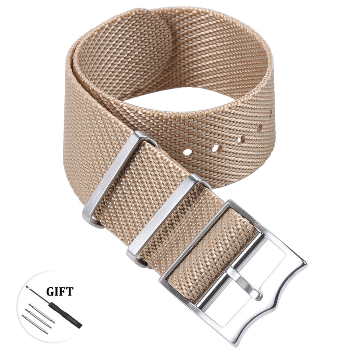 Premium Canvas Nylon Watch Strap 20/22mm