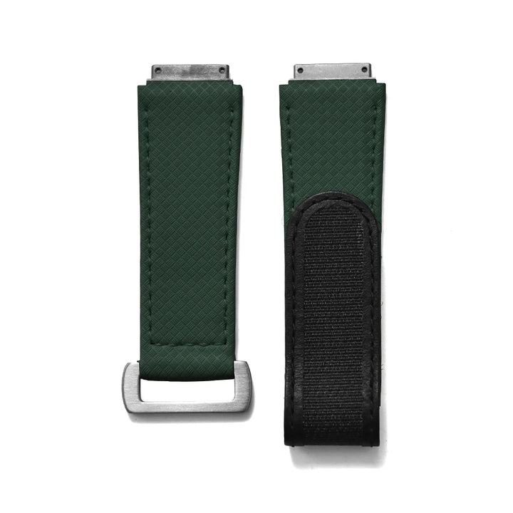 JUELONG For Richard Mille Elastic Nylon RM67 Model Fluorine Rubber Watch Band Men Ustomized FKM Sailcloth Rubber Strap Replace