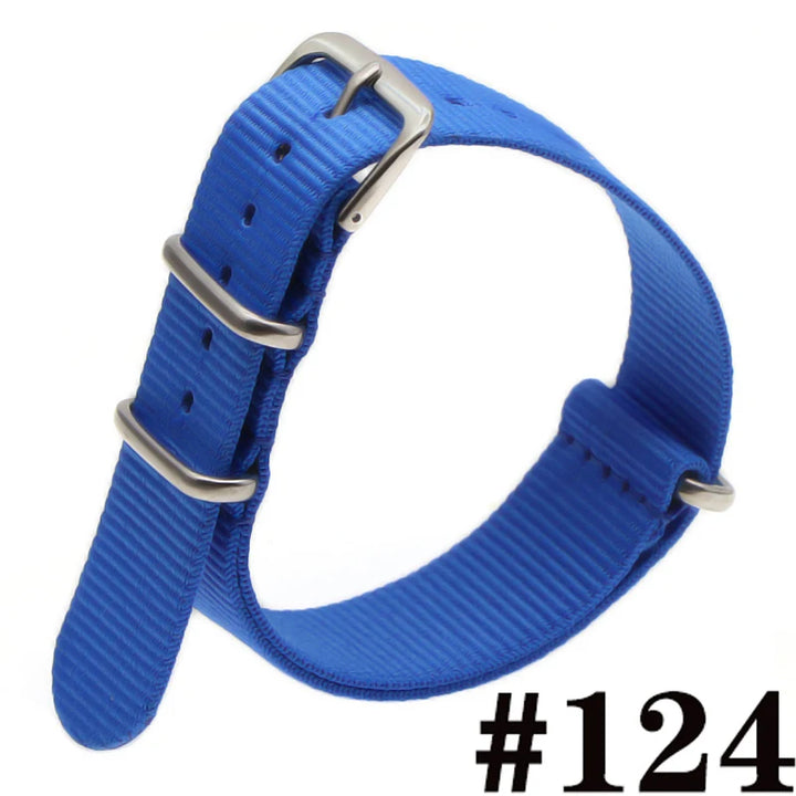 Waterproof Nylon Watch Strap (16-22mm)