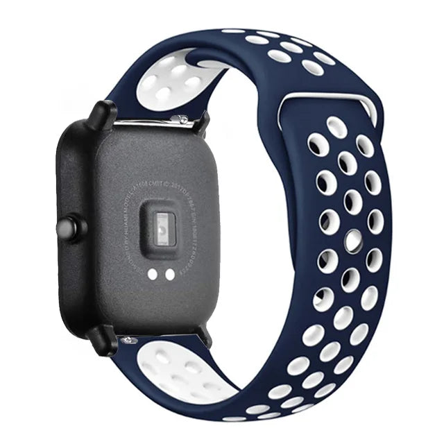20mm/22mm Silicone band For Amazfit GTS 4/3/2/2e/2 4 Mini GTR 4/2/3 Pro/47mm/stratos 3 Watch Bracelet correa Amazfit bip 6 strap