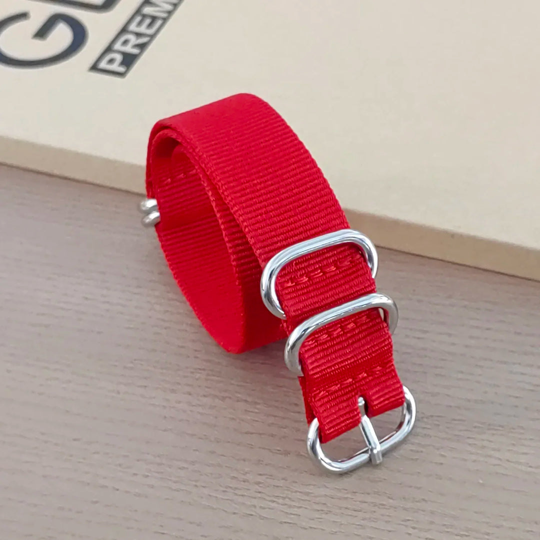 Nylon Military Watch Band 18–24mm