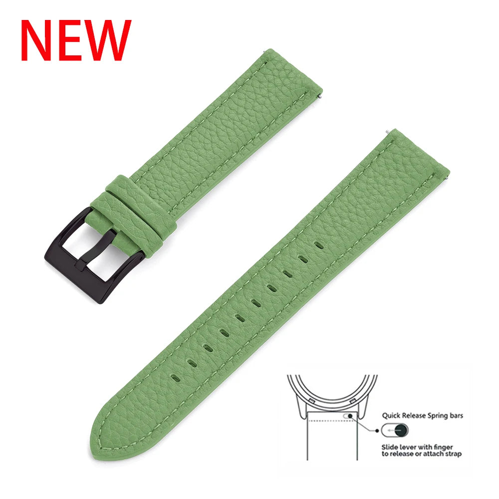 High Quality 20mm 22mm Waterproof Sailcloth Watch Strap Two-Sided Nylon Leather Watchband Quick Release Band Sport Belt For Men