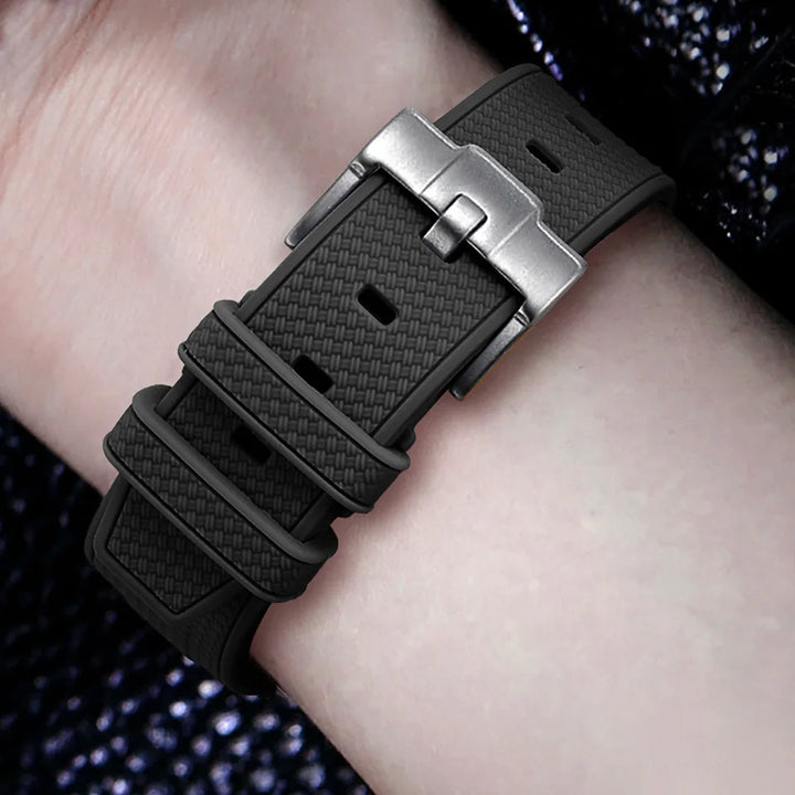 Silicone Rubber Strap 20mm for MoonSwatch & Omega X Swatch Speedmaster