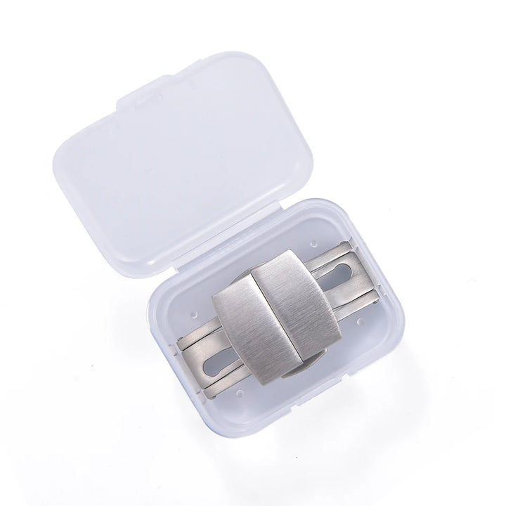 316L Stainless Steel Deployant Clasp – 18mm Double Click Quick Release