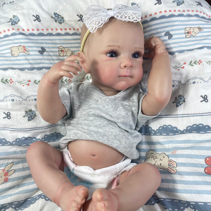 18″ Bettie Realistic Reborn Baby Doll – Full Body Vinyl Newborn