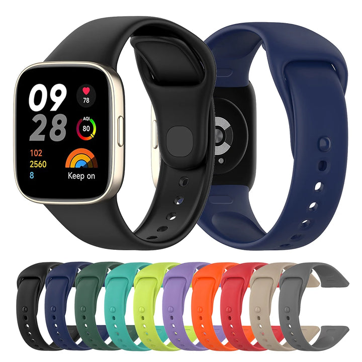 Silicone Watch Strap for Redmi Watch 3 – Without Button