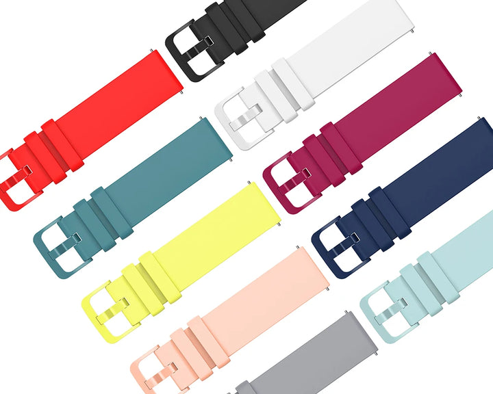 Silicone Watch Strap – 18/20/22mm for Garmin Vivoactive & Huawei GT Series