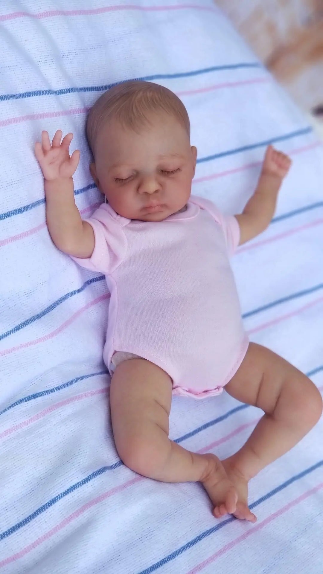 NPK 10″ Mini Reborn Doll Luna — Soft Real Touch