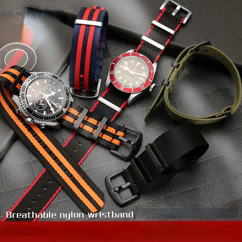 Breathable Nylon NATO Strap 20/22mm