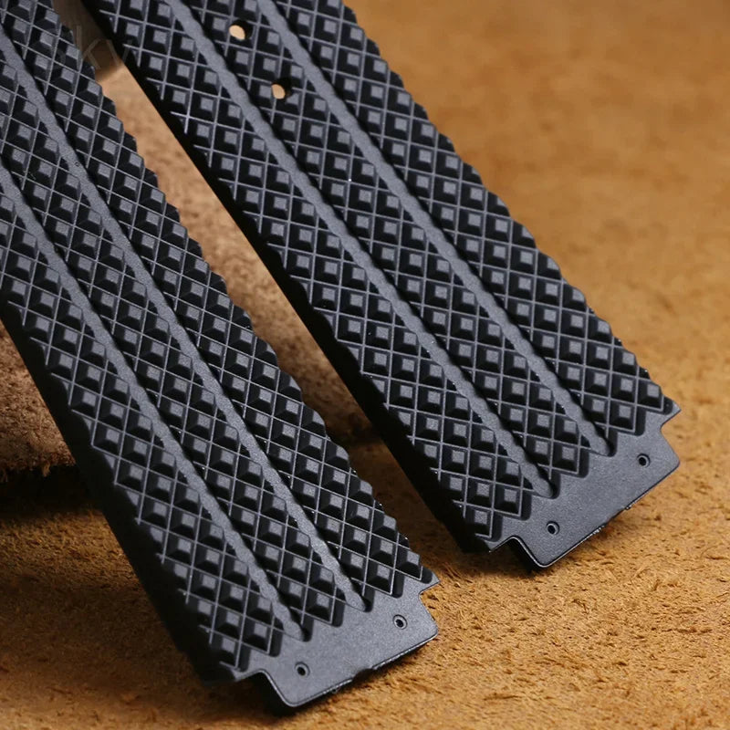 Silicone Rubber Watch Strap for Hublot (26×19mm, 24×17mm)