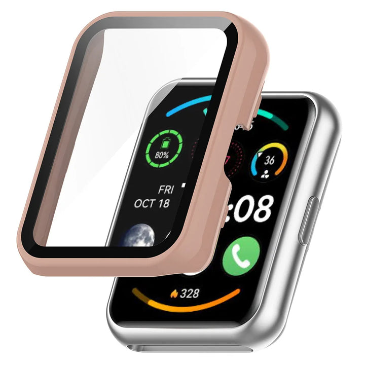PC + Tempered Glass Protective Case for Huawei Watch Fit 2