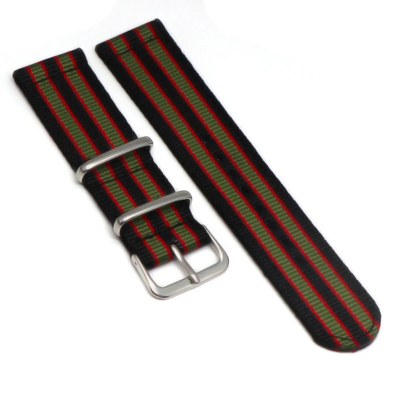 Solid Nylon Smartwatch Strap