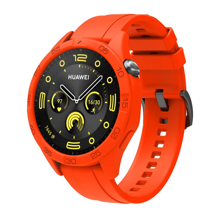 Silicone Strap & Protective Case for Huawei Watch GT4/GT5/GT6 – 46mm