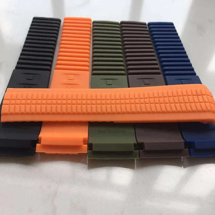 21mm Watch Strap for Patek Philippe Aquanaut Series 5164/5167 Waterproof Anti-Dust Rubber Watchband Silicone Bracelet No Logo