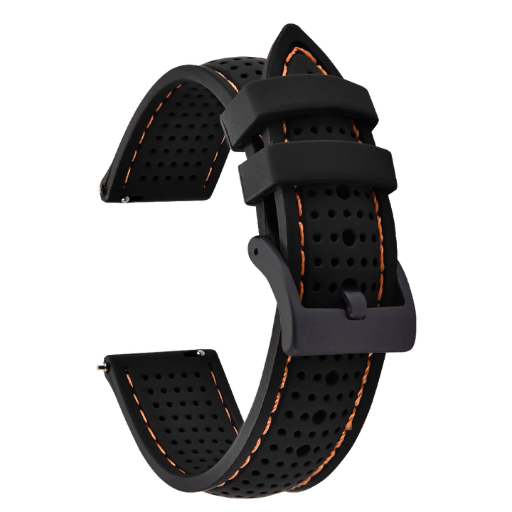 NATOBELT Soft Porous Rubber Watch Strap – Quick Release (18-22mm)